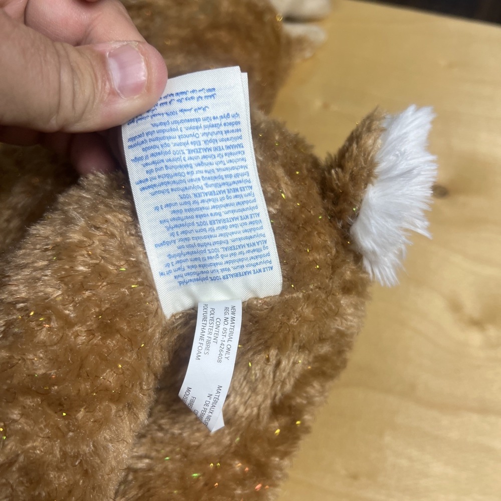 Build a Bear Workshop REINDEER 16" Plush Stuffed Animal Toy Santa Christmas - Picture 10 of 14